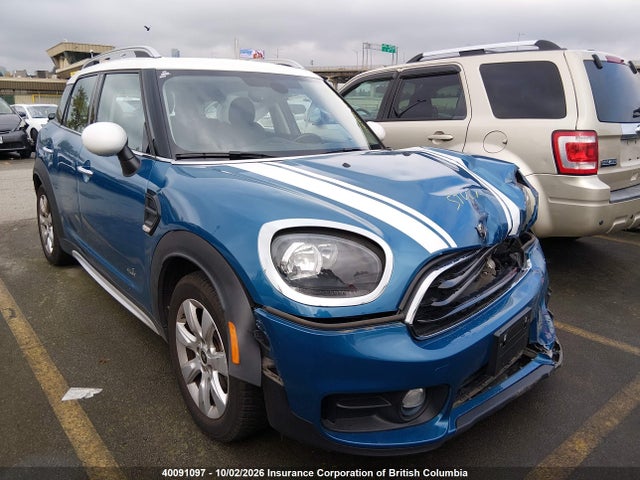 Продаж на аукціоні авто 2018 Mini Cooper Countryman All4, vin: WMZYV5C37J3E02740, номер лоту: 40091097