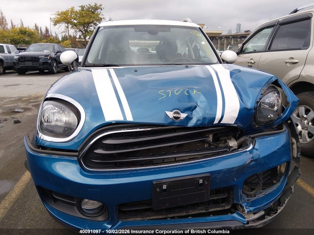 Продаж на аукціоні авто 2018 Mini Cooper Countryman All4, vin: WMZYV5C37J3E02740, номер лоту: 40091097
