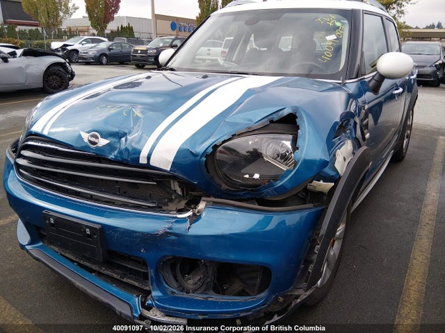 Продаж на аукціоні авто 2018 Mini Cooper Countryman All4, vin: WMZYV5C37J3E02740, номер лоту: 40091097