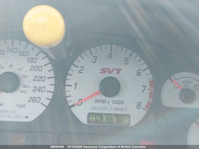 Aukcja sprzedaży 2004 Ford Mustang Cobra Svt, vin: 1FAFP49Y54F188013, numer aukcji: 40092485