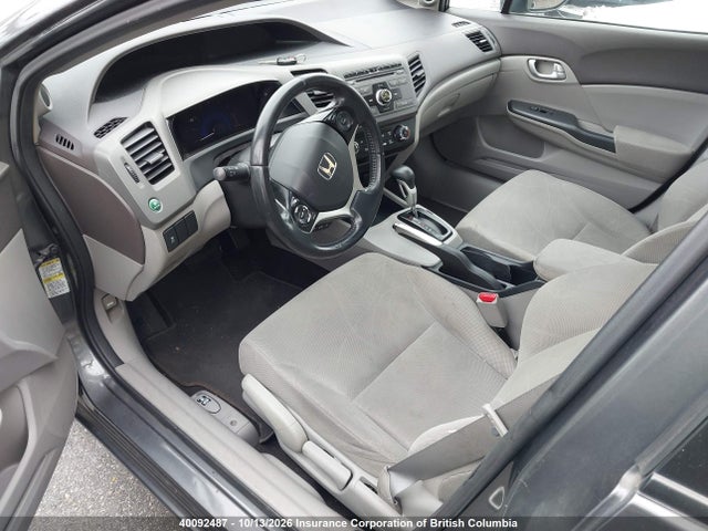 Продаж на аукціоні авто 2012 Honda Civic, vin: 2HGFB2F52CH017659, номер лоту: 40092487