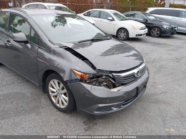 Продаж на аукціоні авто 2012 Honda Civic, vin: 2HGFB2F52CH017659, номер лоту: 40092487