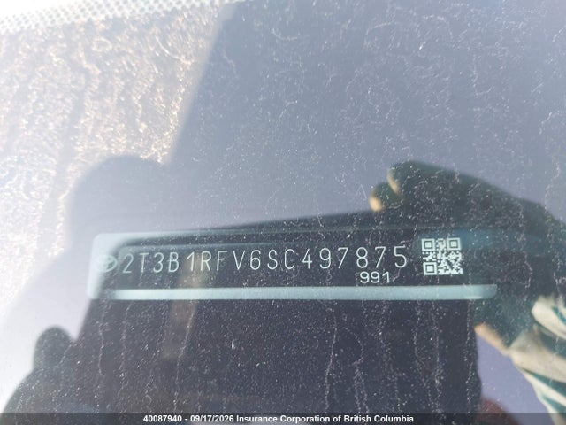 2025 Toyota Rav4 Le მანქანა იყიდება აუქციონზე, vin: 2T3B1RFV6SC497875, აუქციონის ნომერი: 40087940