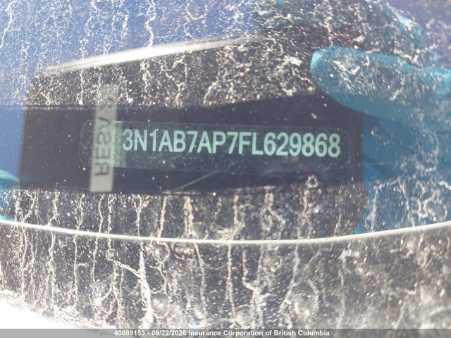 Продаж на аукціоні авто 2015 Nissan Sentra S/sv/sr/sl, vin: 3N1AB7AP7FL629868, номер лоту: 40089153