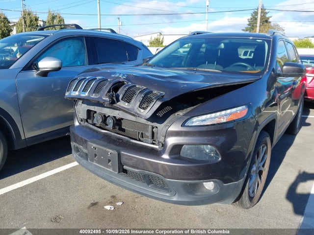 2015 Jeep Cherokee Latitude მანქანა იყიდება აუქციონზე, vin: 1C4PJMCS0FW777591, აუქციონის ნომერი: 40092495