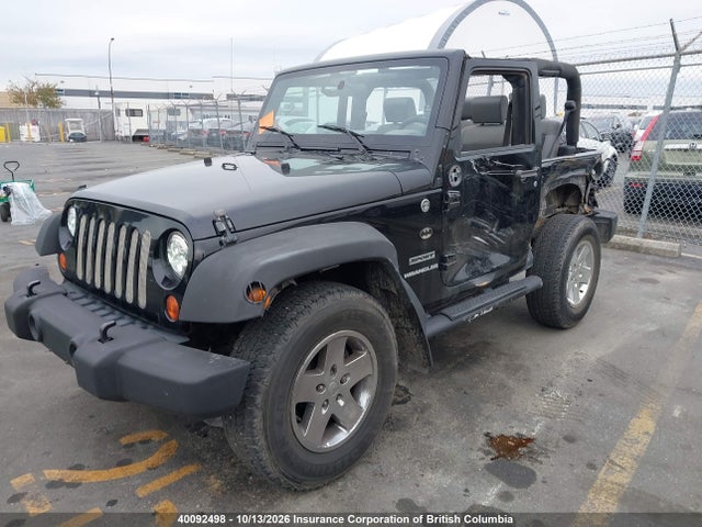 Продажа на аукционе авто 2010 Jeep Wrangler Sport, vin: 1J4AA2D12AL168071, номер лота: 40092498