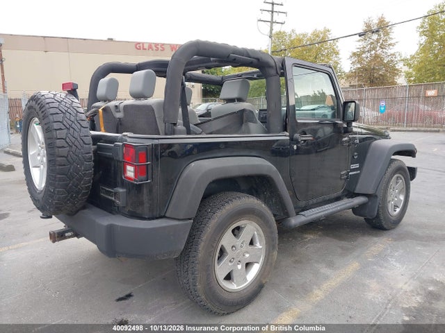 Продажа на аукционе авто 2010 Jeep Wrangler Sport, vin: 1J4AA2D12AL168071, номер лота: 40092498