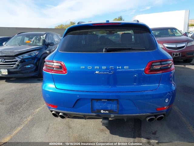 2016 Porsche Macan მანქანა იყიდება აუქციონზე, vin: WP1AB2A59GLB40768, აუქციონის ნომერი: 40092504