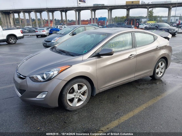 Aukcja sprzedaży 2012 Hyundai Elantra Gls/limited, vin: 5NPDH4AEXCH087358, numer aukcji: 40092515
