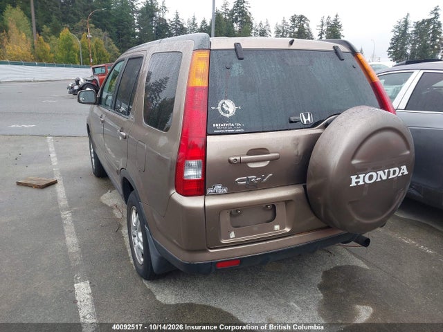 40092517 :رقم المزاد ، JHLRD789X4C802747 vin ، 2004 Honda Cr-v مزاد بيع