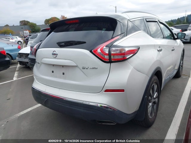 Продаж на аукціоні авто 2016 Nissan Murano Platinum/sl/sv, vin: 5N1AZ2MH6GN132789, номер лоту: 40092519