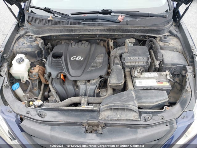 40092535 :رقم المزاد ، 5NPEB4AC4DH730745 vin ، 2013 Hyundai Sonata Gls مزاد بيع