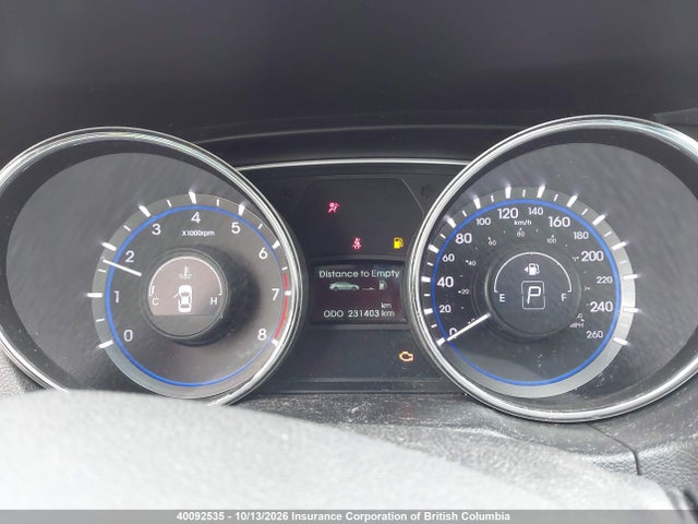 40092535 :رقم المزاد ، 5NPEB4AC4DH730745 vin ، 2013 Hyundai Sonata Gls مزاد بيع