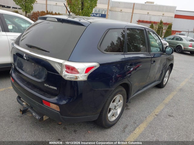 Продажа на аукционе авто 2014 Mitsubishi Outlander Es, vin: JA4AZ2A37EZ605855, номер лота: 40092536