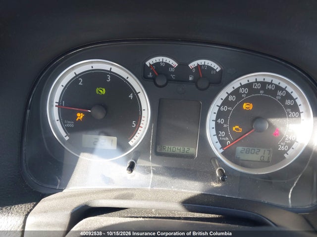 Aukcja sprzedaży 2005 Volkswagen Jetta, vin: 3VWSR69M45M025637, numer aukcji: 40092538