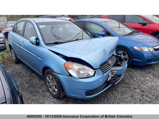 Продажа на аукционе авто 2009 Hyundai Accent Gls, vin: KMHCN45C29U337909, номер лота: 40092550