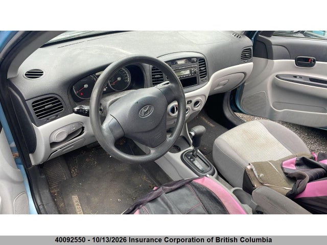 Продажа на аукционе авто 2009 Hyundai Accent Gls, vin: KMHCN45C29U337909, номер лота: 40092550
