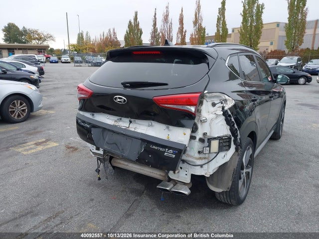 Продажа на аукционе авто 2017 Hyundai Tucson Limited, vin: KM8J3CA20HU382530, номер лота: 40092557