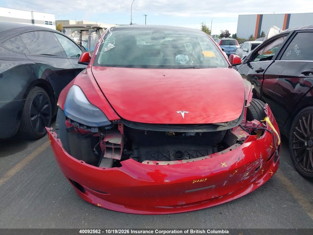 40092562 :رقم المزاد ، 5YJ3E1EA7PF481012 vin ، 2023 Tesla Model 3 Rwd مزاد بيع