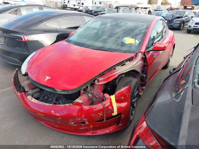 40092562 :رقم المزاد ، 5YJ3E1EA7PF481012 vin ، 2023 Tesla Model 3 Rwd مزاد بيع