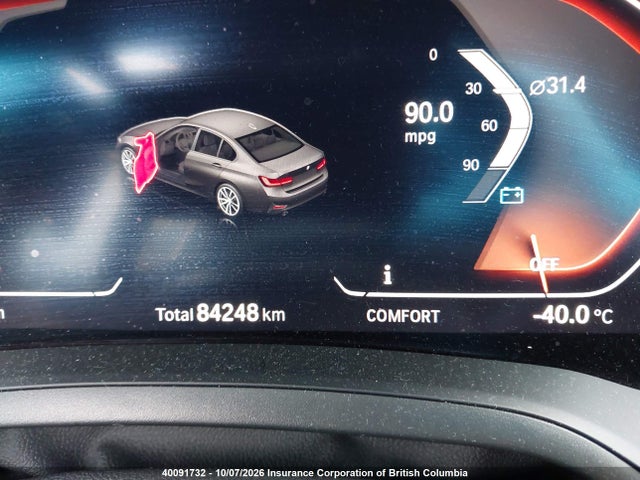 Продажа на аукционе авто 2020 Bmw 330xi, vin: 3MW5R7J0XL8B28790, номер лота: 40091732