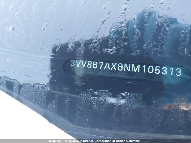 3VV8B7AX8NM105313 Volkswagen Tiguan Se R-line Black