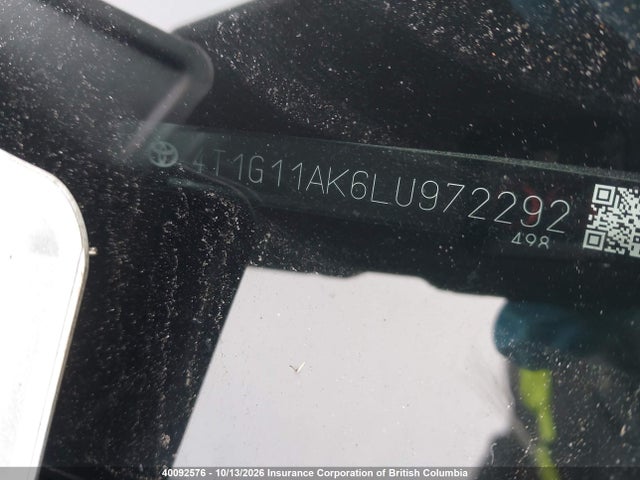 Toyota Camry 2020 4T1G11AK6LU972292 Image 20