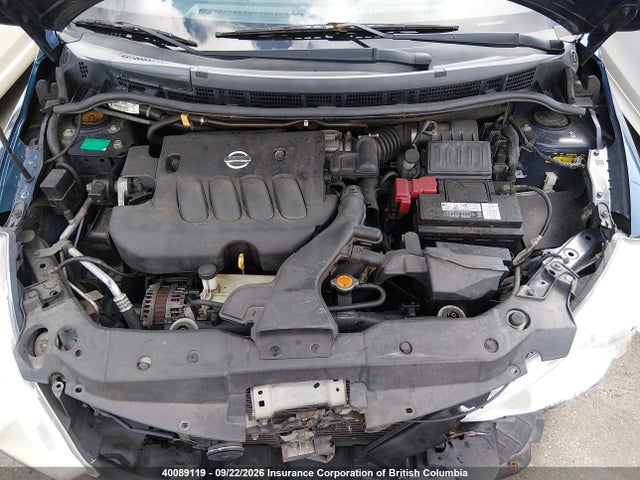2008 Nissan Versa S/sl მანქანა იყიდება აუქციონზე, vin: 3N1BC13E78L373793, აუქციონის ნომერი: 40089119