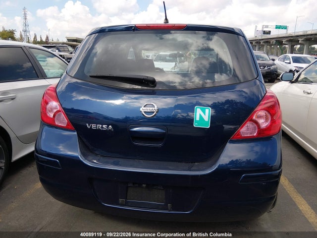 2008 Nissan Versa S/sl მანქანა იყიდება აუქციონზე, vin: 3N1BC13E78L373793, აუქციონის ნომერი: 40089119