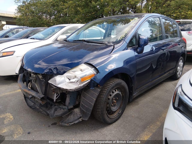 2008 Nissan Versa S/sl მანქანა იყიდება აუქციონზე, vin: 3N1BC13E78L373793, აუქციონის ნომერი: 40089119