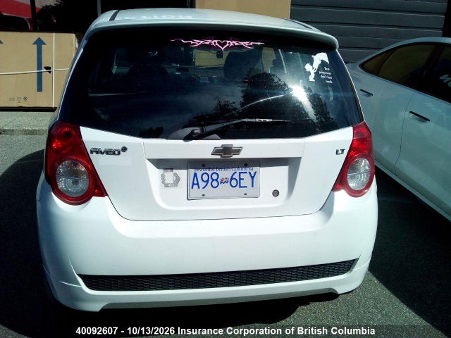 40092607 :رقم المزاد ، 3G1TX65E49L129190 vin ، 2009 Chevrolet Aveo مزاد بيع