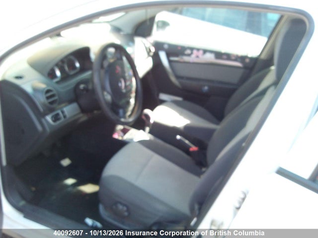 40092607 :رقم المزاد ، 3G1TX65E49L129190 vin ، 2009 Chevrolet Aveo مزاد بيع