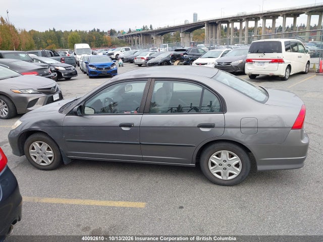 Aukcja sprzedaży 2004 Honda Civic, vin: 2HGES16324H919816, numer aukcji: 40092610