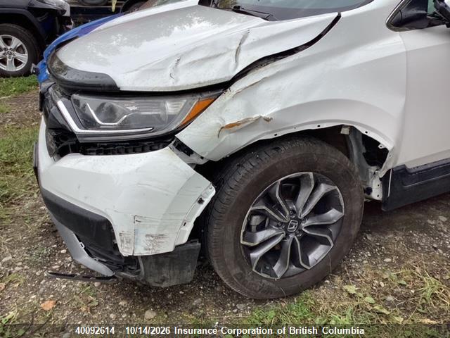 40092614 :رقم المزاد ، 2HKRW2H82LH225670 vin ، 2020 Honda Cr-v مزاد بيع