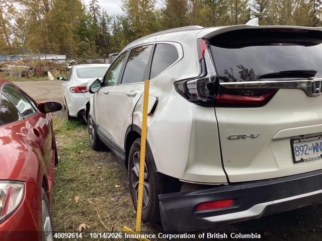 40092614 :رقم المزاد ، 2HKRW2H82LH225670 vin ، 2020 Honda Cr-v مزاد بيع