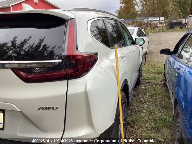 40092614 :رقم المزاد ، 2HKRW2H82LH225670 vin ، 2020 Honda Cr-v مزاد بيع