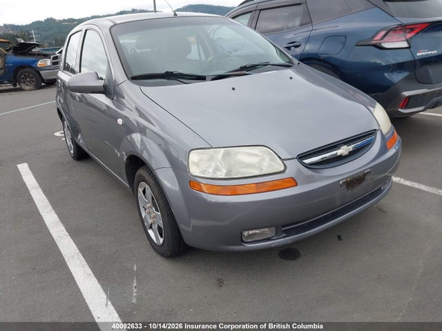 Aukcja sprzedaży 2006 Chevrolet Aveo, vin: KL1TD69696B526823, numer aukcji: 40092633