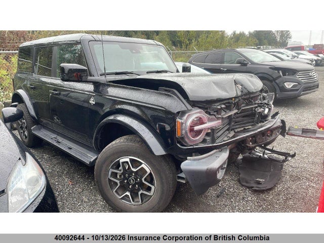 Aukcja sprzedaży 2025 Ford Bronco Outer Banks, vin: 1FMEE8BP0SLB28090, numer aukcji: 40092644