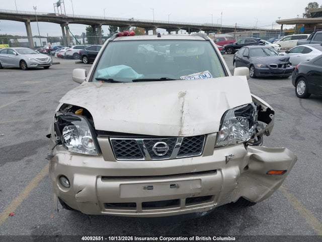 2006 Nissan X-trail Xe/se მანქანა იყიდება აუქციონზე, vin: JN8BT08VX6W202368, აუქციონის ნომერი: 40092651