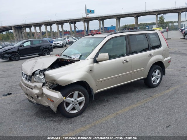 2006 Nissan X-trail Xe/se მანქანა იყიდება აუქციონზე, vin: JN8BT08VX6W202368, აუქციონის ნომერი: 40092651