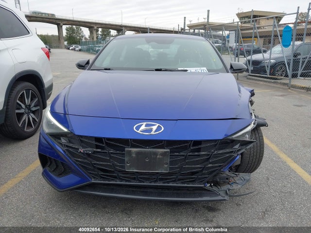 Aukcja sprzedaży 2021 Hyundai Elantra N Line, vin: KMHLR4AF4MU133934, numer aukcji: 40092654