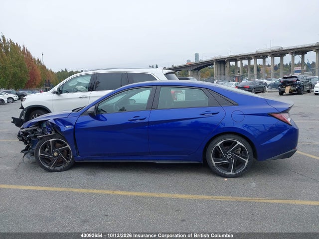 Aukcja sprzedaży 2021 Hyundai Elantra N Line, vin: KMHLR4AF4MU133934, numer aukcji: 40092654