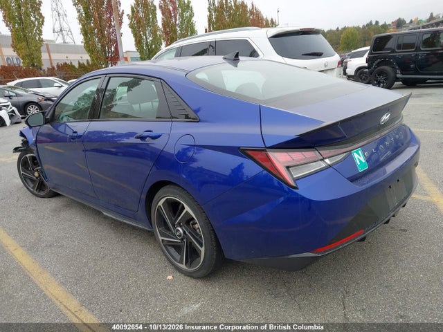 Aukcja sprzedaży 2021 Hyundai Elantra N Line, vin: KMHLR4AF4MU133934, numer aukcji: 40092654