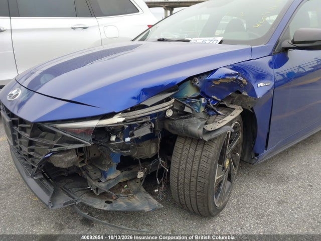 Aukcja sprzedaży 2021 Hyundai Elantra N Line, vin: KMHLR4AF4MU133934, numer aukcji: 40092654