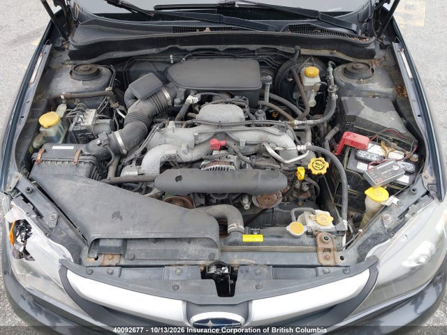 Aukcja sprzedaży 2011 Subaru Impreza 2.5 I/2.5 I Convenience Package/2.5 I Touring Package, vin: JF1GH6A67BH807820, numer aukcji: 40092677