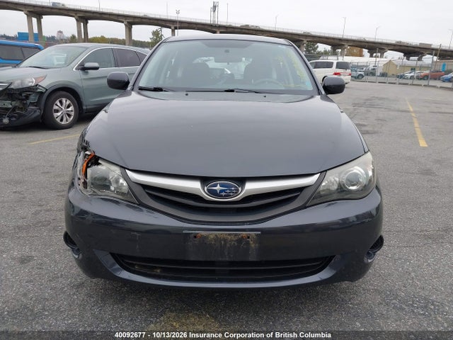 Aukcja sprzedaży 2011 Subaru Impreza 2.5 I/2.5 I Convenience Package/2.5 I Touring Package, vin: JF1GH6A67BH807820, numer aukcji: 40092677