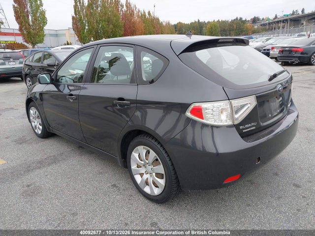 Aukcja sprzedaży 2011 Subaru Impreza 2.5 I/2.5 I Convenience Package/2.5 I Touring Package, vin: JF1GH6A67BH807820, numer aukcji: 40092677