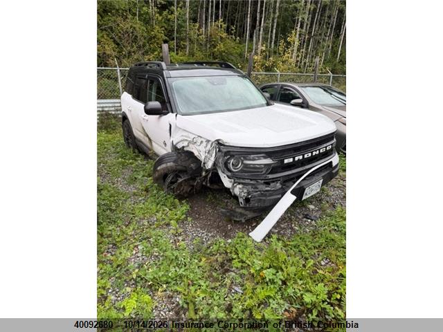 Aukcja sprzedaży 2024 Ford Bronco Sport Outer Banks, vin: 3FMCR9C62RRF16229, numer aukcji: 40092680