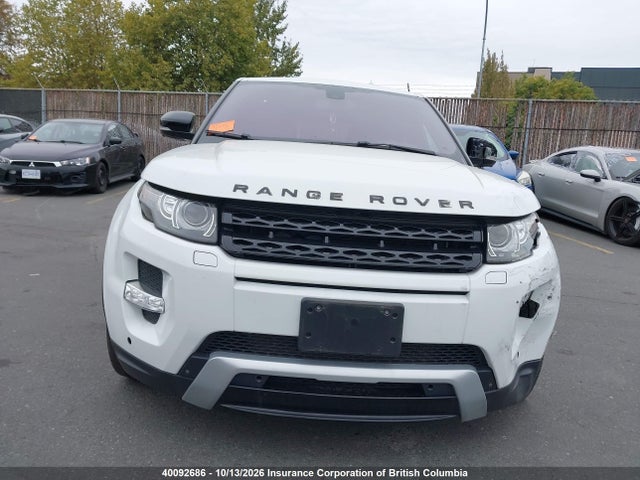 40092686 :رقم المزاد ، SALVT2BG0CH629923 vin ، 2012 Land Rover Range Rover Evoque Dynamic Premium مزاد بيع