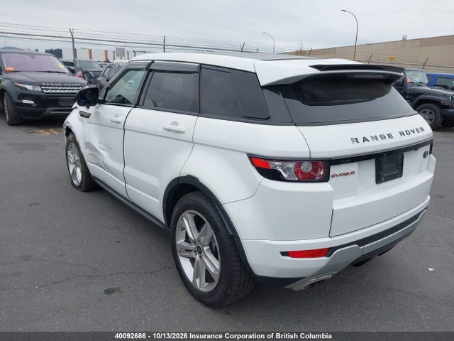 40092686 :رقم المزاد ، SALVT2BG0CH629923 vin ، 2012 Land Rover Range Rover Evoque Dynamic Premium مزاد بيع